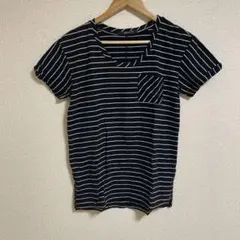 REPLAY ストライプ柄 Tシャツ XS
