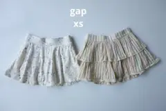 gap ギャップ　キッズ　スコート　2枚セット xs