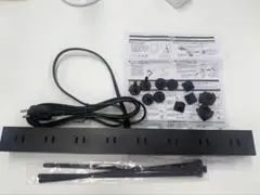 エレコム 電源タップ VESA規格 2.5m 8個口