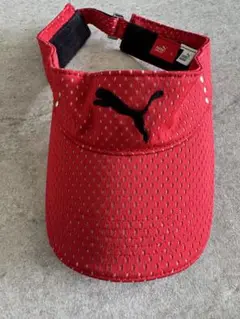 Puma バイザー Lサイズ レッド
