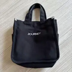 JOURNEY ブラック ショルダーバッグ