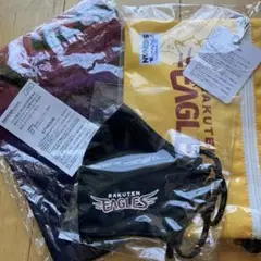 【未使用品】楽天イーグルス　キッズサコッシュ・巾着・マスクカバー　まとめ売り