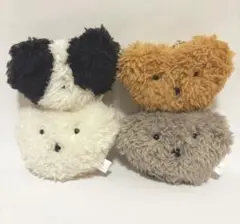 5:11 フサフサなinu 4種セット　マスコットキーホルダー