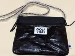 パーリーゲイツ　GOLF VIBES サコッシュ ブラック