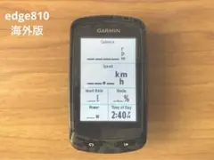【値下げ中】Garmin edge 810 海外版 センサーu0026マウント付き+α