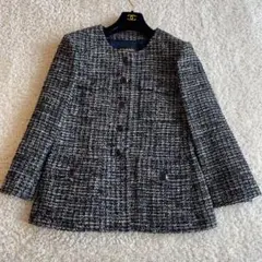シャネル ツィードジャケット 40サイズ