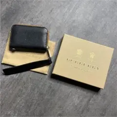 【人気】BURBERRY 財布 ミニ コインケース カードケース レザー メンズ