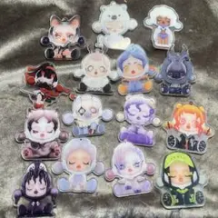 スカルパンダ　spちゃん 大きめアクリル穴あき