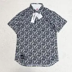 新品 MASTER BUNNY ポロシャツ 千鳥柄 ゴルフウェア 洗える