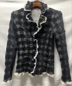 美品✨】ユキトリイ インターナショナル Gプリーツ ジャケット