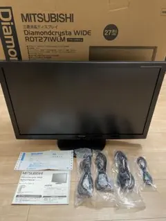 MITSUBISHI RDT27IWLM(BK) 27インチ　（a） Amazon.co.jp: MITSUBISHI 27型ワイド三菱液晶ディスプレイ