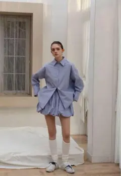THE TOÉ Naxos Breeze Shirt、Balloon Skirt