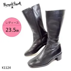 マーガレットハウエル スクエアトゥ インソール新品 旧ロゴ サイドジップ 日本製