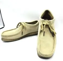 【美品】CLARKS ORIGINALS ワラビーシューズ ベージュ