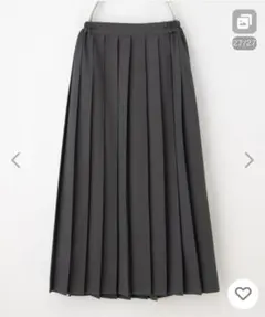 Honeys ハニーズ プリーツスカート ロングスカート チャコール 秋物 冬物