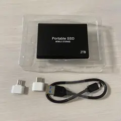 SHL-R320 ポータブルSSD 2TB USB 3.1 Type-C