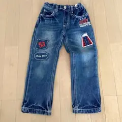 ボディグローブ・美品・デニムパンツ・Gパン・ロングパンツ・110cm