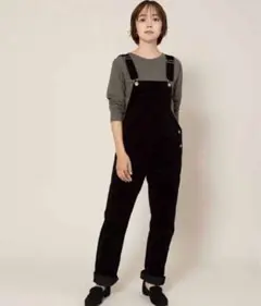 【美品】プレーンオーバーオール