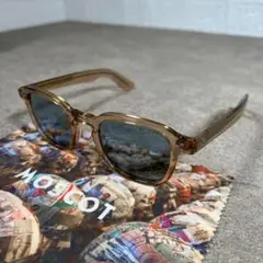 MOSCOT モスコット サングラス MOMZA シナモン クリア メガネ