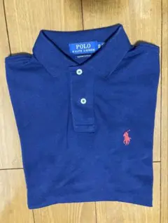 未使用PoloRalphLauren ポロラルフローレン ネイビーポロシャツXS