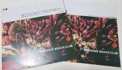 MARQUEE BEACH CLUB 7インチレコード 2枚セット
