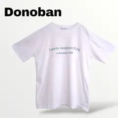 【ドノバン Donoban】プリントTシャツ 半袖 白 シンプル カジュアル