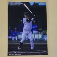 阪神タイガース 中野拓夢 ラッフルくじ ブロマイド