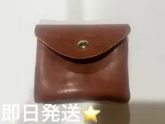 ブラウンレザー コインケース