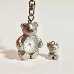 銀色のクマさん ２匹