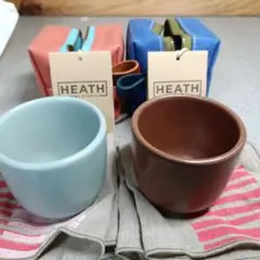 HEATH CERAMICS ヒースセラミックス　プレート　皿　2枚 ヒースセラミックス サラダプレート 直径24cm Heath Ceramics