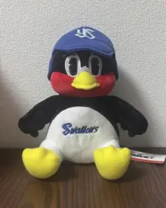 東京ヤクルトスワローズ お座りつば九郎 小 ぬいぐるみ 公式 タグ付き