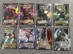 ☆非売品全8種コンプ☆ザク・ガンダム トレカ