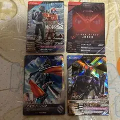 ガンバレジェンズ　仮面ライダージョーカー　仮面ライダーアクセル　ナスカ