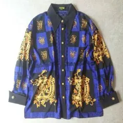 新品同様 PHOEBE deux フィービー ブラウス スカーフ風 シャツ