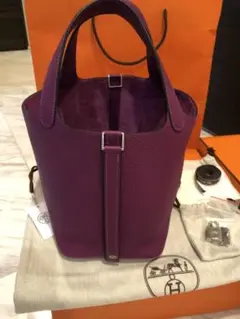 ピコタン pm アネモネ シルバー金具 極美品