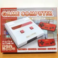 【新品】GAME COMPUTER クラシカル ゲームコンピューター FC互換機