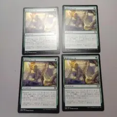 MTG 蛇皮のヴェール 4枚セット
