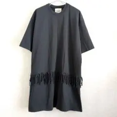 TOKYO DRESS　フリンジ　Tシャツワンピース　日本製