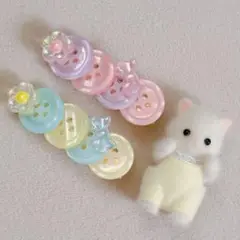 ヘアピン　ウィッシュコア　ボタンコア　エンジェルコア　バレエコア