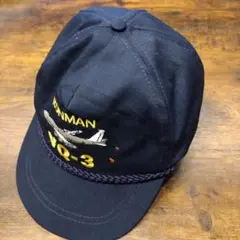 キャップ　 刺繍キャップ　海外仕入れ　6パネル　飛行機