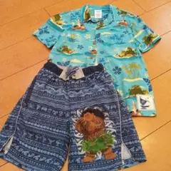 モアナ　アロハシャツ＆スイムパンツ