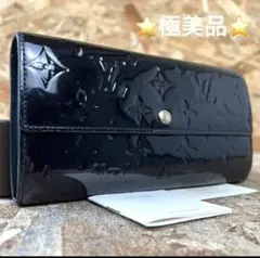 ルイヴィトン モノグラム ヴェルニ ポルトフォイユ サラ 長財布