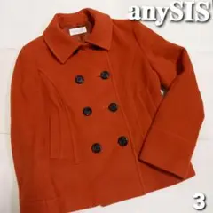 anySIS エニィスィス〇可愛いハーフコート アウター レディース服