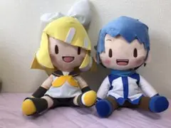 メガジャンボふわふわぬいぐるみ ふわぬい KAITO MEIKO セット メガジャンボふわふわぬいぐるみ ふわぬい KAITO MEIKO セット