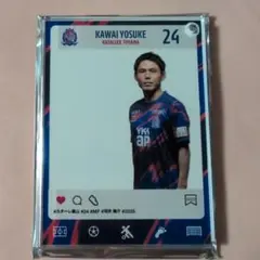河井陽介　カターレ富山　しろえび紀行　アクリルカードキーホルダー