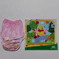 第一生命 プーさん かしゃかしゃトイ＆水遊びパンツ M
