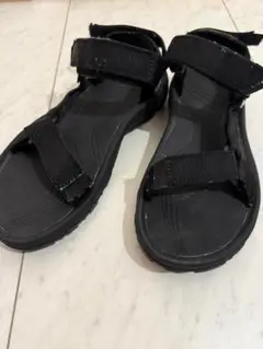 Teva ハリケーン ブラック スポーツサンダル 25cm
