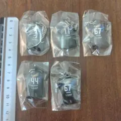 ガンバEXPO2025　ユニフォーム型キーホルダー5個セット