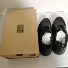 GT HAWKINS ブラックレザー カジュアルシューズ 26cm