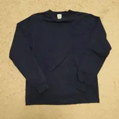 キャンバー 肉厚 ロンT ネイビー